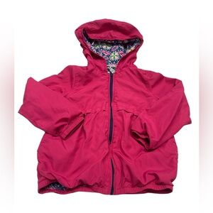 Hatley‎ Girl Hooded Light Jacket Pink Size 7